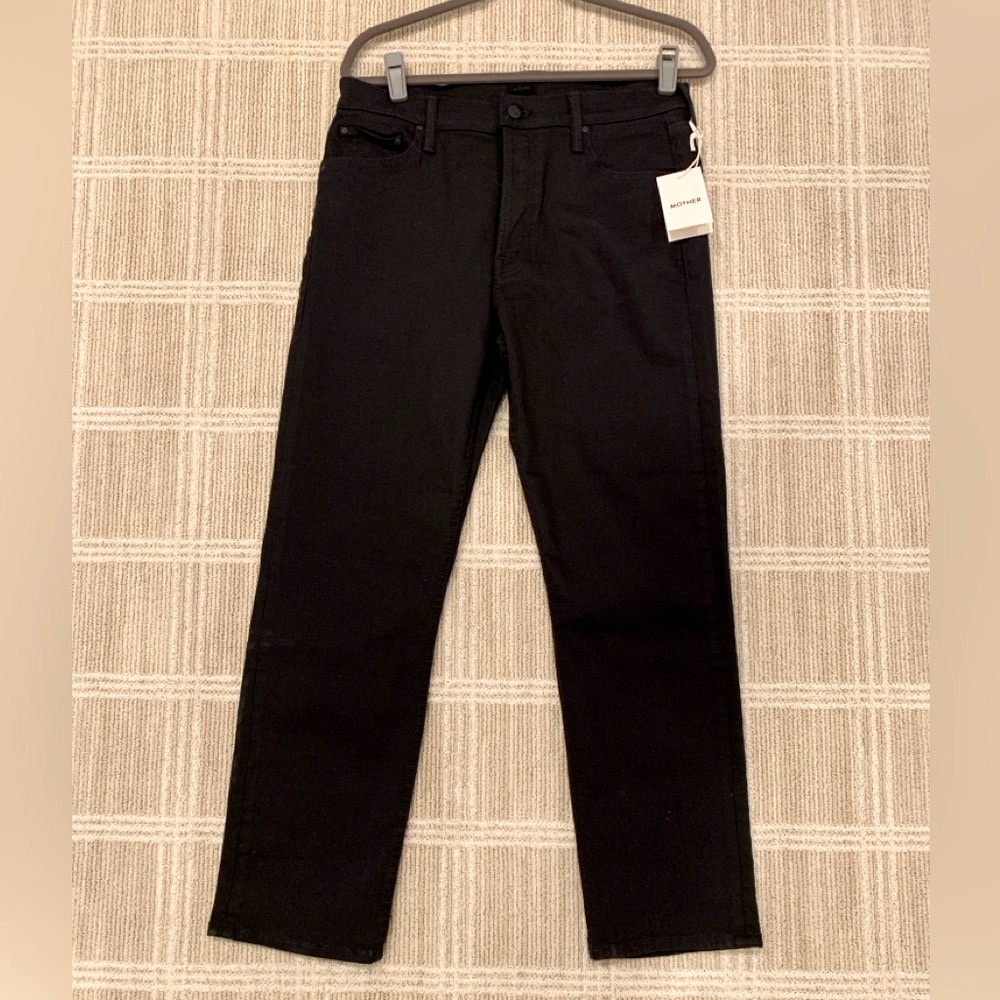 Mother Denim Tomcat Ankle Straight-Leg Jeans, Size 33, 
lasting impression, NWT